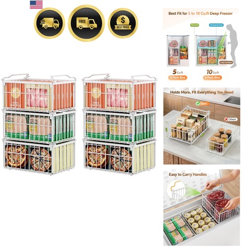 Cestini organizer congelatore - organizer,